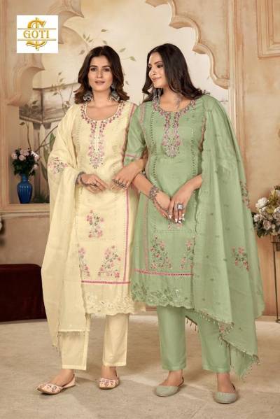 D.NO 1001AB BY AASTHA DESIGNER EMBROIDERY SALWAR SUIT WHOLESALER IN SURAT